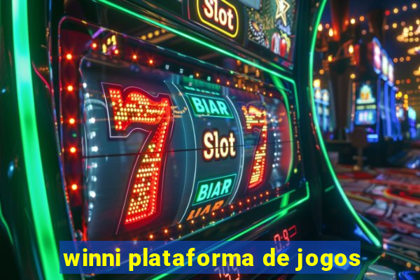 winni plataforma de jogos